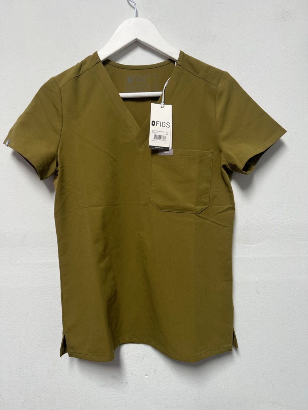 Figs Catarina one pocket scrub top size XXS NWT